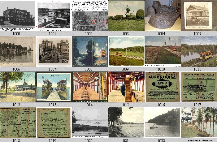 Image Map of Thumbnail Pix.